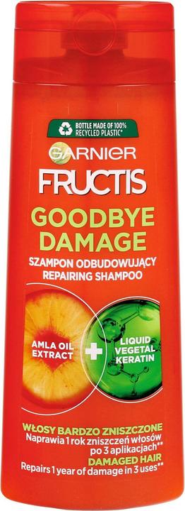 Produktbild Garnier New Fructis Goodbye Damage Shampoo For Very Damaged Hair 250Ml (250 ml, Flüssiges Shampoo)