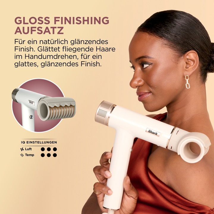 Produktbild Shark SpeedStyle Leistungsstarker Haartrockner & Gloss Finish HD334EU