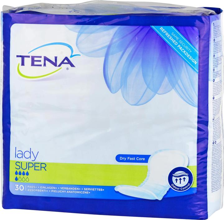 Produktbild Tena LADY Einlagen bei BlasenInkontinenz (30x)