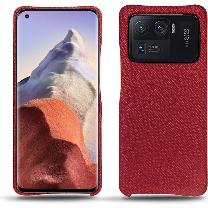 Noreve Lederschutzhülle (Xiaomi Mi 11 Ultra), Smartphone Hülle, Rot