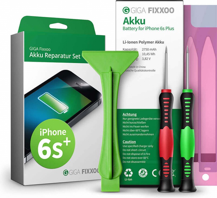 Giga Fixxoo iPhone 6s Plus Akku Komplettset (Akku, iPhone 6)