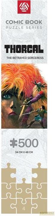 Actual product image Good Loot Thorgal Comic Puzzle The Betrayed Sorceress / Zdradzona Czarodziejka (1000 pieces) (500 pieces)