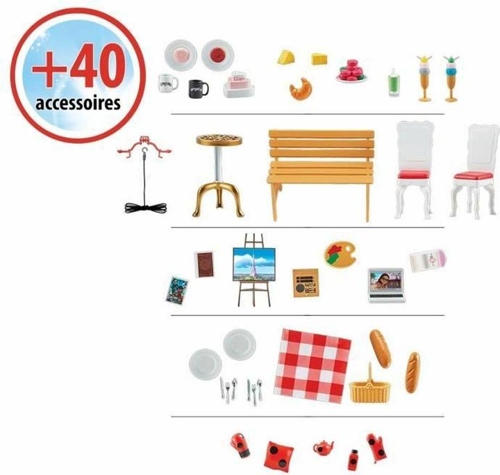 Actual product image Bandai MIRACULOUS deluxe play set Paris 4+