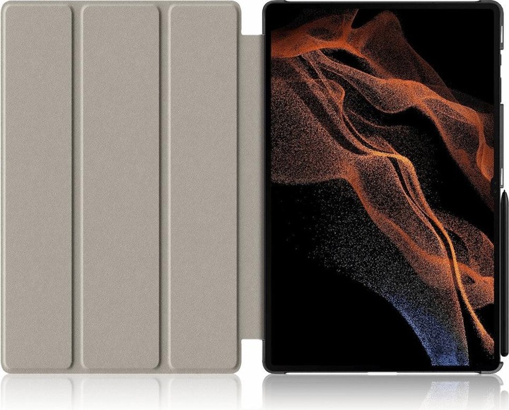 Immagine prodotto Cover-Discount Galaxy Tab S9 Ultra - Custodia Smart Tri-fold grigia (Galaxy Tab S9 Ultra)
