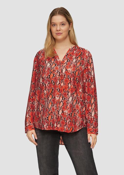 Image du produit S.Oliver Bluse Bluse mit Animal-Print aus Viskosemix (44)