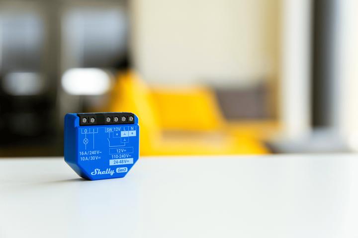 Actual product image Shelly 1 Gen3 x4 (Switch actuator)