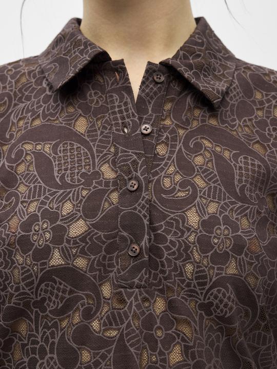 Produktbild Object Spitzen Polo Hemd (M)