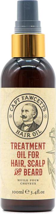 Image du produit Captain Fawcett Huile de Soin - Cheveux, Cuir Chevelu & Barbe (100 ml)