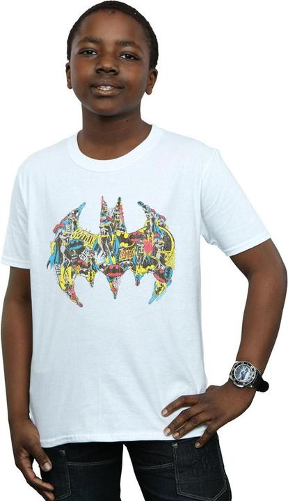 Produktbild Batman Batgirl Logo Collage TShirt Jungen (140, 146)