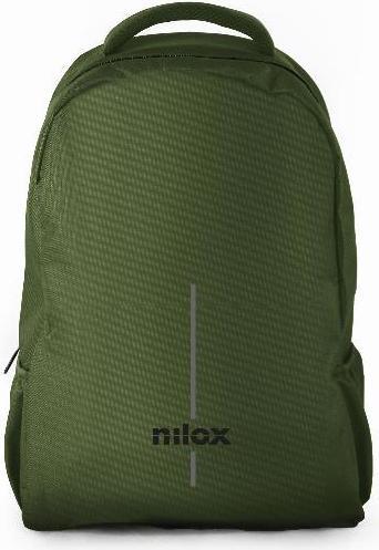 Actual product image Nilox NXBPBASICECO backpack Green Fabric, Polyester
