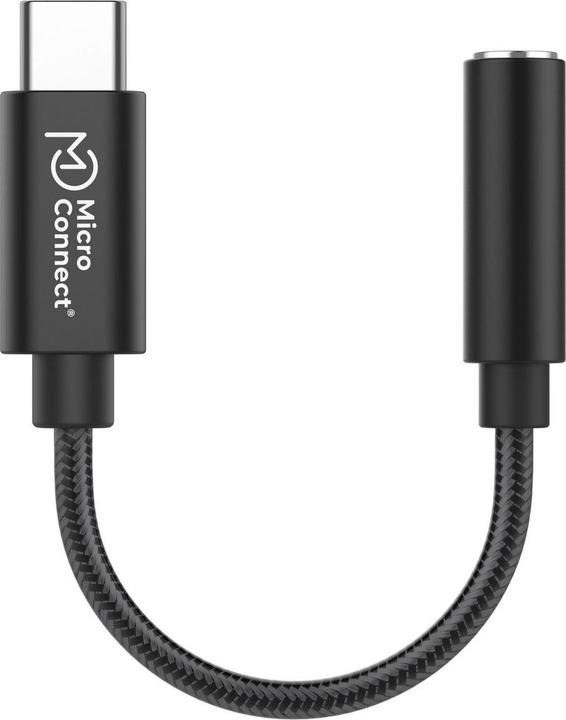 Produktbild MicroConnect USB-C to Audio Adapter (13 cm)