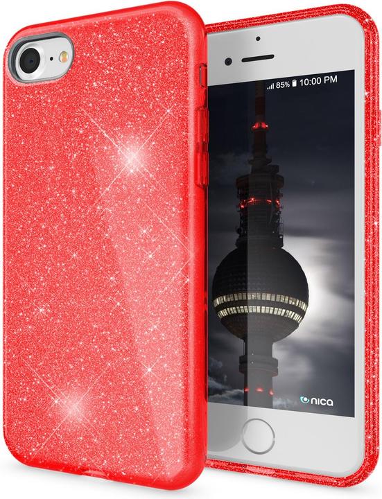 Produktbild Nalia Glitzer Handyhülle (Apple iPhone 7)