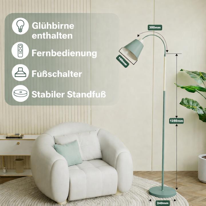 Produktbild LS LED Stehlampe Smaragd (900 lm, E27)