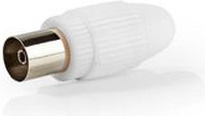 Image du produit Nedis Connecteur IEC (coaxial) Mach o + prise - droite 2 ON (Fiches et connecteurs)