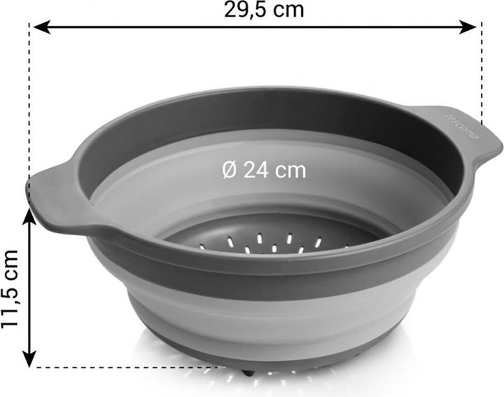 Image du produit Tescoma Passoire GrandCHEF ø 24 cm, pliable (24 cm)