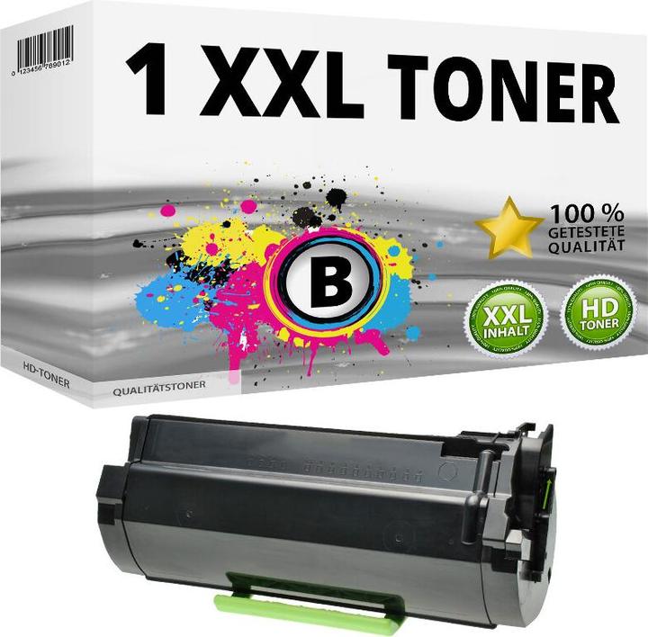 Image du produit Druckfuxx 1x XXL TONER für LEXMARK MX310dn MX410de MX510de MX511de MX511dhe MX511 MX611de