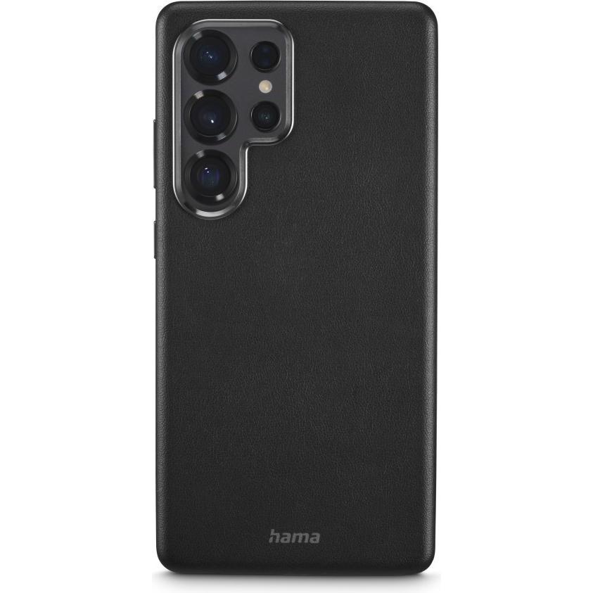 Hama Cover EP Galaxy S25 Ultra sw (Samsung Galaxy S25 Ultra), Smartphone Hülle, Schwarz