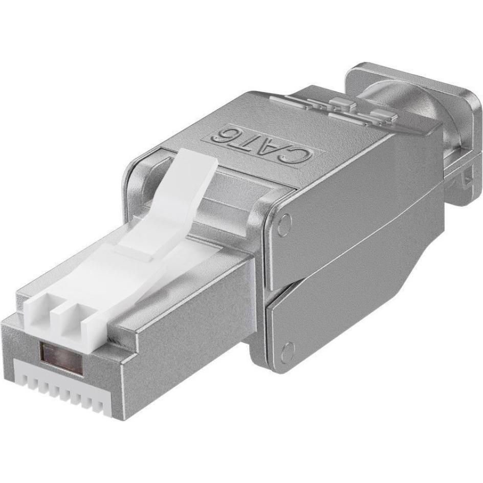 Techly IWP-8P8C-TLS6T (F/UTP, CAT6, 0.04 m), Netzwerkkabel