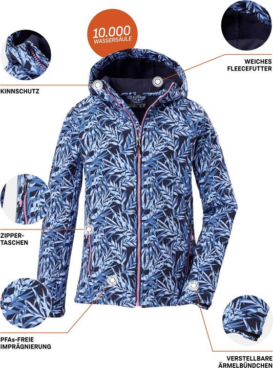 Produktbild Killtec Mädchen Softshelljacke Print (152)