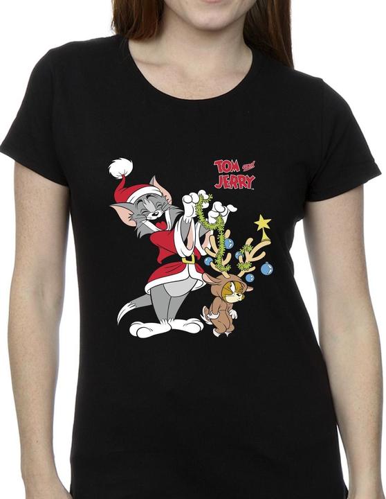 Produktbild Tom & Jerry Christmas Reindeer TShirt (M)
