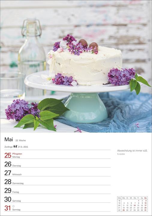 Produktbild Harenberg Küchenkalender Wochenplaner 2026 - 53 inspirierende Fotografien