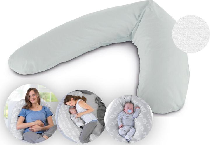 Produktbild Theraline Stillkissen "Das Komfort" mit Microperlenfüllung inkl. Bezug 180 cm (34 cm)