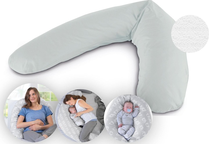 Produktbild Theraline Stillkissen "Das Komfort" mit Microperlenfüllung inkl. Bezug 180 cm (34 cm)