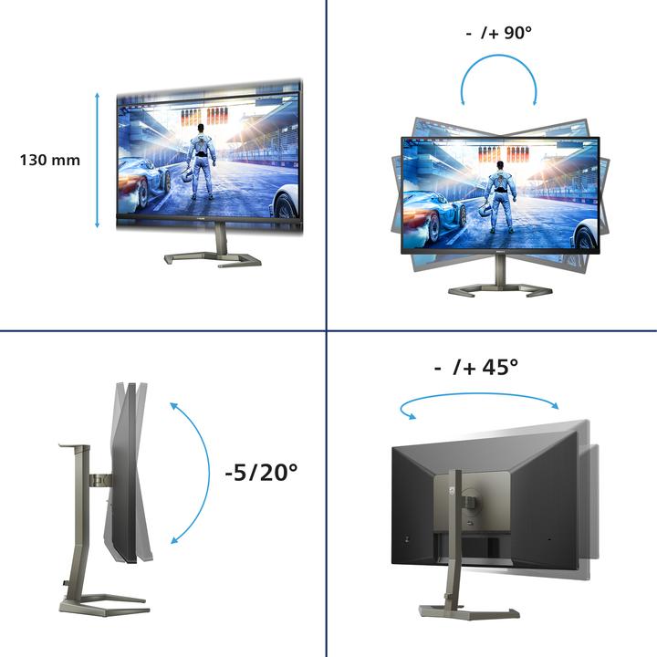 Produktbild Philips 27M1N5500ZA/00 (2560 x 1440 Pixel, 27")