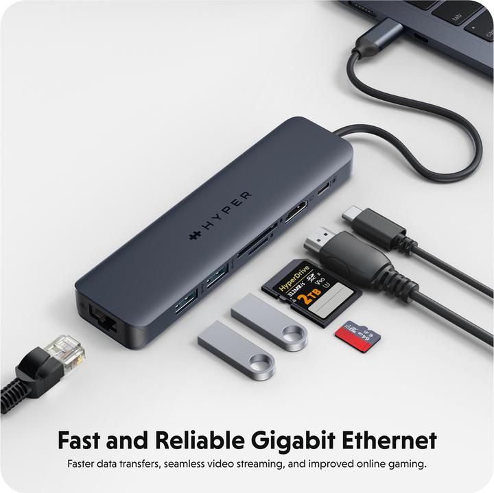 Produktbild Hyper USB-C Hub (USB-C, 7 Ports)