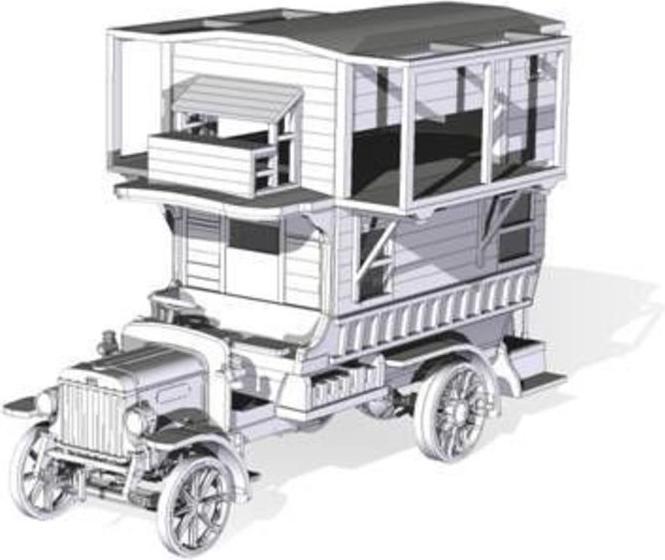 Produktbild Roden Type B WWI Bus "Pigeon Loft