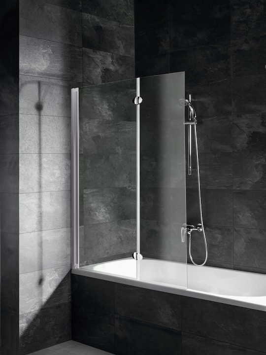Schulte Bath screen with 2 panels Komfort