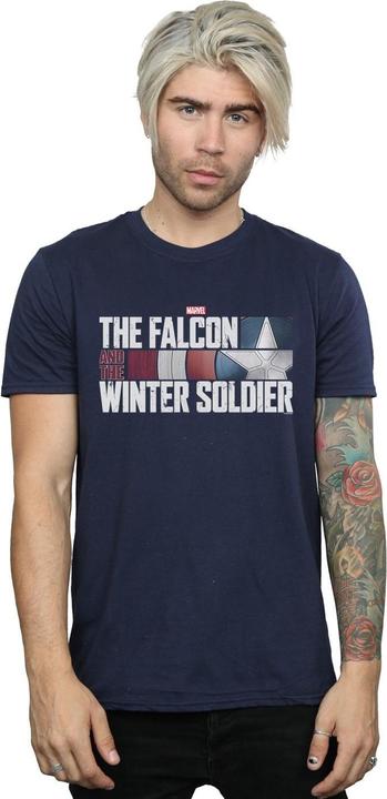Image du produit - T-shirt THE FALCON AND THE WINTER SOLDIER LOGO - Homme (M)