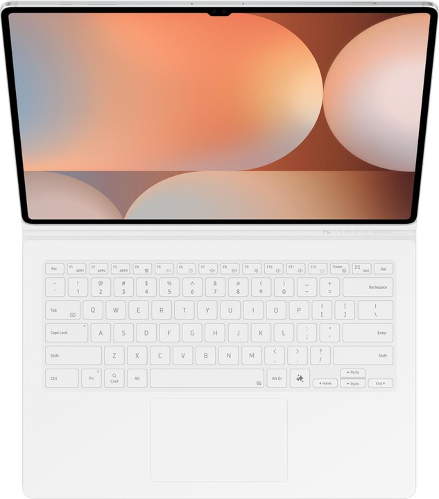 Actual product image Samsung Book Cover Keyboard (DE, Galaxy Tab S10 Ultra, Galaxy Tab S9 Ultra)