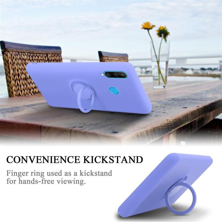 Image du produit Cadorabo TPU Liquid Ring Silicone Case Cover (Huawei P30 Lite)