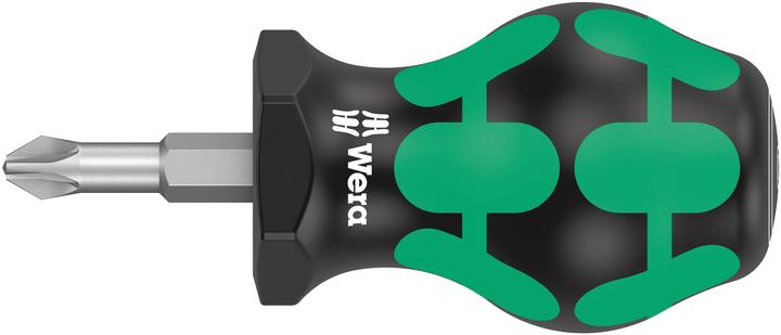 Productafbeelding Wera 355 PZ Cross-recess stubby/gasschroevendraaier (Kruisvormig PZ)