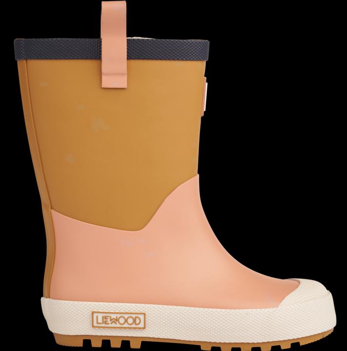 Actual product image Liewood Rubber Boots Sasha Natural Rubber Tuscany Rose Multi Mix (30)