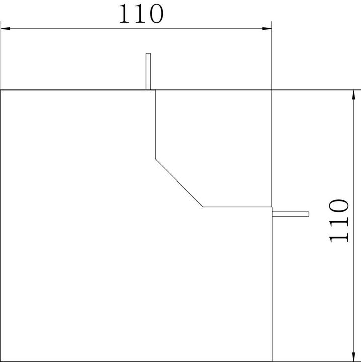 Actual product image OBO Bettermann Inside corner AXIS MAXI 65x150 9010 6130842