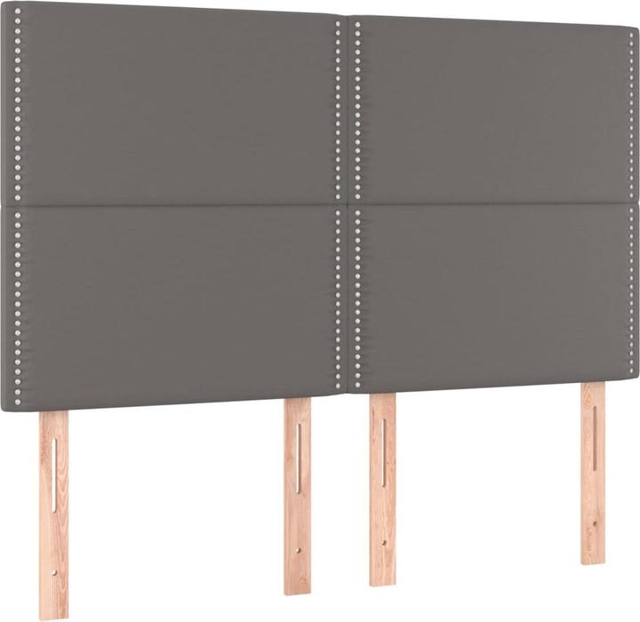 Produktbild vidaXL Bettgestell mit Kopfteil (140 x 190 cm)