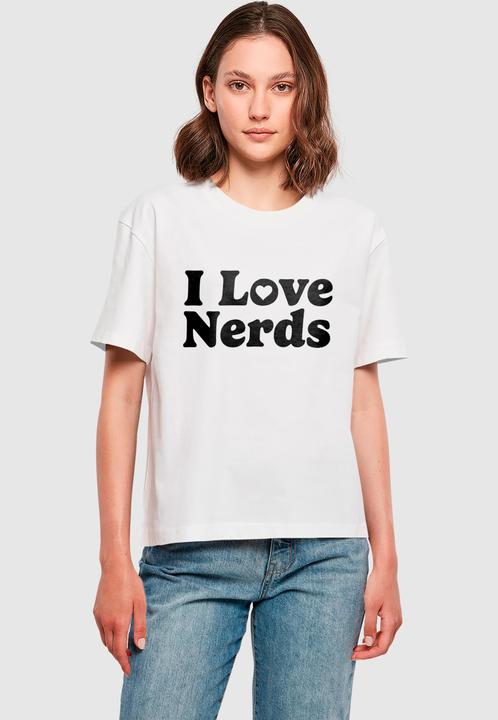 Produktbild Miss Tee I Love Nerds Tee - 170035 (4XL)
