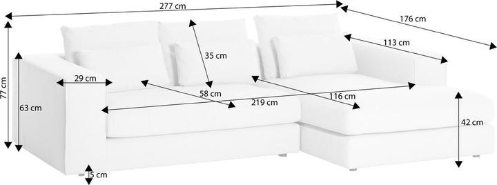 Immagine prodotto pfister Brindisi (Divano ad angolo)