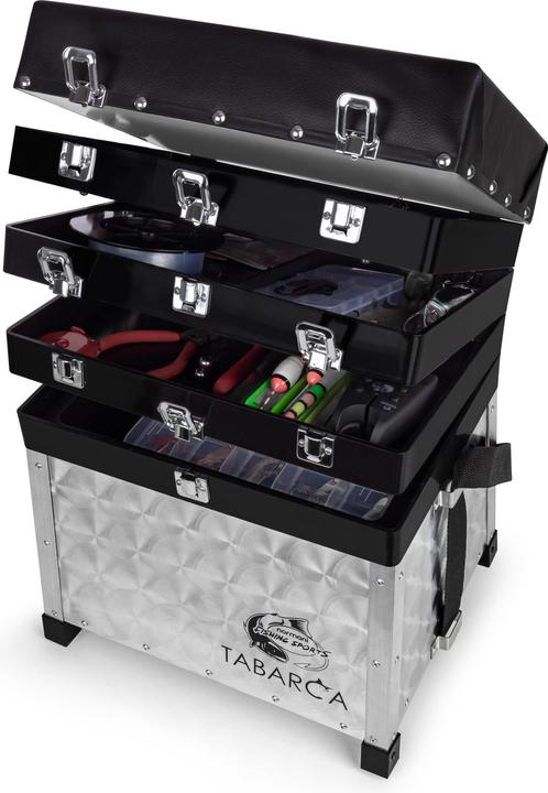 Produktbild Normani Aluminium Angelbox Sitzkiepe „Tabarca“ (42 cm)