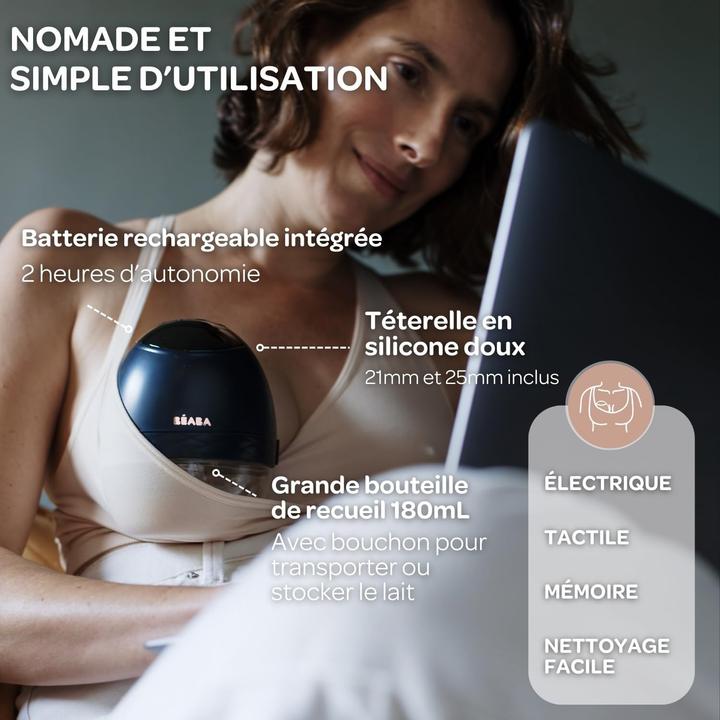 Produktbild Beaba elektrische handfreie Milchpumpe
