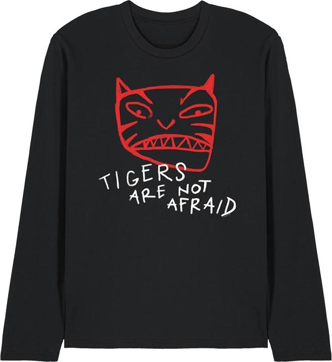 Produktbild Tigers Are Not Afraid TShirt Langärmlig (S)