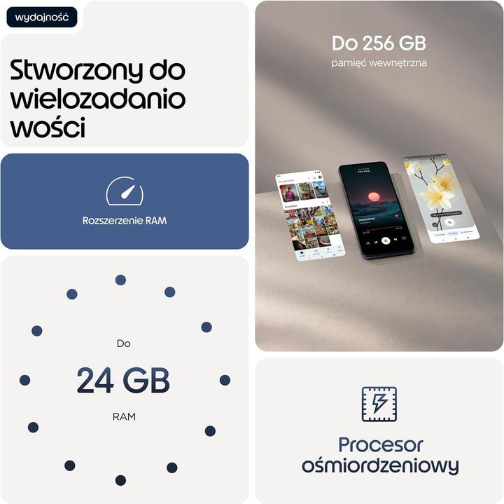 Produktbild Motorola G17 Power 8/256GB Evening Blue (256 GB, Evening Blue, Purple, 6.72", Hybrid Dual SIM)
