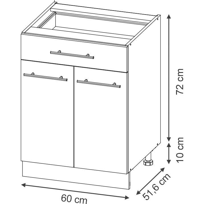 Thumbnail - Vicco, Regal, Schubunterschrank Fame-Line