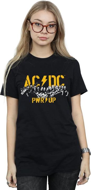 Immagine prodotto AC/DC Maglietta PWR UP Portrait Motion in cotone Boyfriend donna/donna (XXL)