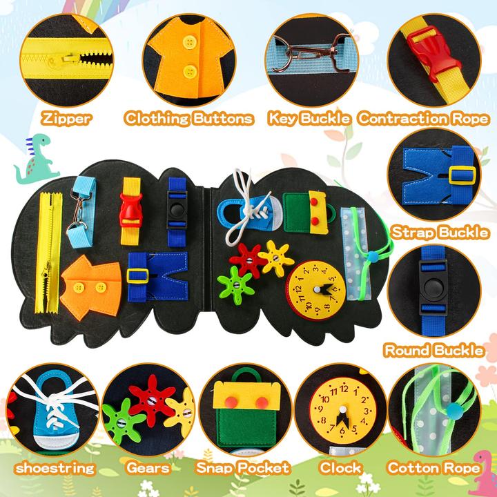 Immagine prodotto Activity Board Gioco da tavolo, giocattolo educativo per bambini Giocattoli per imparare le abilità di base della