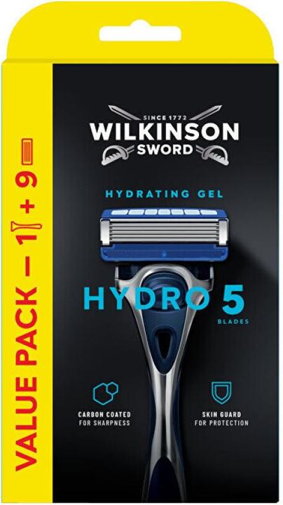 Immagine prodotto Wilkinson Hydro 5 Hautschutzrasierer + 9 Köpfe