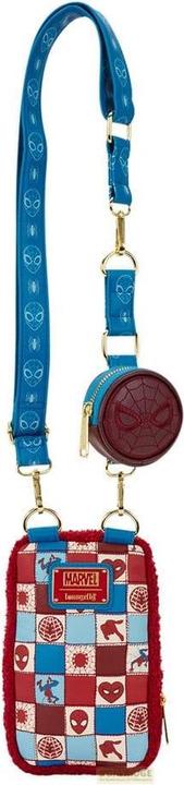 Image du produit Loungefly Marvel by sac à bandoulière avec porte-monnaie Spider-Man Cell Phone