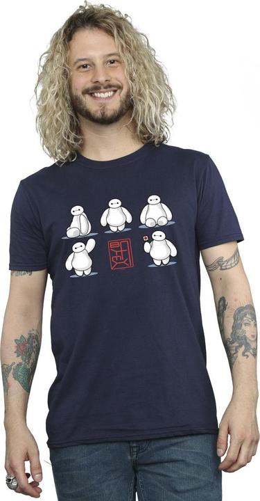 Immagine prodotto Disney Big Hero 6 Baymax Many Poses Maglietta Uomo (S)